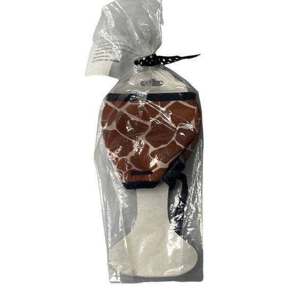 WOOZIE wine Coozie NEW brown print Woozie‎ - Picture 2 of 5